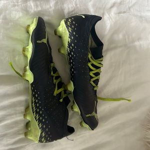 Men’s Puma soccer spikes.  Size 9